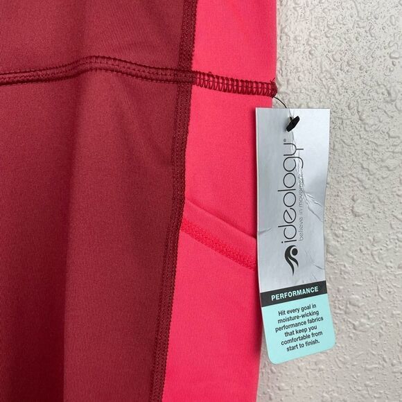 NWT Ideology 7/8 Length High Rise Athletic Leggings Size L - Picture 3 of 8